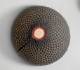 Knitted Ceiling Lamp - Alti 50cm | Sconces by Ariel Zuckerman Studio. Item made of fabric