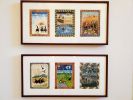 Book of the Hours, series of 12 paintings | Mixed Media by Judith Joseph | Toman Branch, Chicago Public Library in Chicago