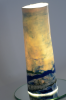 Porcelain Lamp Green/Blue | Table Lamp in Lamps by Sarah Tracton. Item made of ceramic compatible with mid century modern and contemporary style