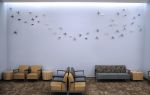 Murmurations | Wall Sculpture in Wall Hangings by Susan Hostetler Studio | Inova Fairfax Hospital in Falls Church. Item made of ceramic