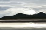 Black Mountain 00268 A | Prints in Paintings by Petra Trimmel | Lexington in Lexington. Item made of canvas with metal