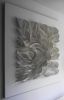 Flow pattern (large) | Wall Sculpture in Wall Hangings by Chad Schonten. Item made of canvas & paper compatible with minimalism and contemporary style