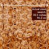 Salmon Toned Roses Wallpaper | Wall Treatments by Ri Anderson. Item composed of synthetic