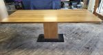 Rios table | Dining Table in Tables by Donald Mee Design. Item made of wood with steel works with minimalism & mid century modern style