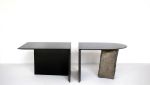 Missisquoi 01 Coffee Table | Tables by Simon Johns | Simon Johns Inc. in Bolton-Est. Item composed of wood and stone