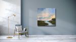 Early Morning - Large Landscape Painting on Canvas | Oil And Acrylic Painting in Paintings by Filomena Booth Fine Art. Item works with contemporary & coastal style