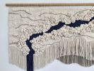 large scale wall hanging | Macrame Wall Hanging in Wall Hangings by Rebecca Whitaker Art. Item made of cotton with fiber works with modern style