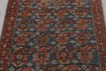 Rug & Kilim’s Zeychour Rug in Deep Red and Blue Florals | Area Rug in Rugs by Rug and Kilim