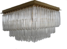 Venini style Glass custom made chandeliers | Chandeliers by Custom Lighting by Prestige Chandelier. Item made of glass