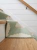Handwoven Woolen Runner Rug | Rugs by Evergreen Carpets. Item composed of wool compatible with boho and minimalism style