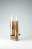 Levature _ diaspro antico | Candle Holder in Decorative Objects by gumdesign. Item made of metal with marble works with contemporary style