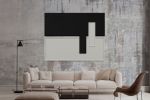 FrameWork #15 | Mixed Media by Cristian Stefanescu. Item made of wood with paper works with minimalism & contemporary style