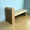 Recamier Bench | Benches & Ottomans by Furbershaworks. Item composed of wood in minimalism or contemporary style