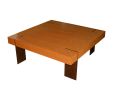 CT-21 Coffee Table in Rift-sawn Red Oak with Black Metal Legs | Tables by Antoine Proulx Furniture, LLC. Item made of wood