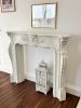 Big Fireplace surround all hand made in Europe awsome item | Fireplaces by ultimate European. Item made of wood compatible with mid century modern and country & farmhouse style