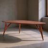 TED Medium Mahogany Dining Table – Solid Sapelli Wood | Tables by GREYGE. Item composed of wood in minimalism or contemporary style