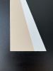 "Abstract Black & White Graphic No. 2" - Midcentury Modern | Oil And Acrylic Painting in Paintings by ART + ALCHEMY By Nicolette Atelier. Item made of wood & canvas compatible with minimalism and mid century modern style