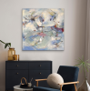 Riding the Wind | Mixed Media by AnnMarie LeBlanc. Item composed of birch wood in contemporary or eclectic & maximalism style