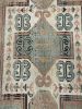 Hand-woven Turkish Rug Doormat| 1.9 x 3.7 | Small Rug in Rugs by Wool and Rug. Item made of wool works with boho & contemporary style