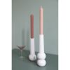 Candleholder cone high | Candle Holder in Decorative Objects by LEMON LILY. Item made of wood