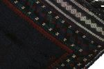 Vintage Baluch Afghan rug in Blue, Black & Red Tribal | Area Rug in Rugs by Rug and Kilim. Item made of wool