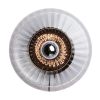 New Wave Optic Wall Sconce XL | Sconces by Marie Burgos Design and Collection. Item made of metal with glass