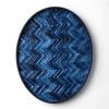 Brutalist Wood Wall Art: Oval 1 Encaustic | Wall Sculpture in Wall Hangings by Studio DeSimoneWayland. Item composed of birch wood in eclectic & maximalism or art deco style