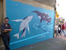 Whalefest mural | Street Murals by John Ives. Item composed of synthetic