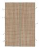 Rug & Kilim's Accent Kilim, Beige-Orange Textural Stripes | Area Rug in Rugs by Rug and Kilim