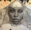 CURANDERA | Oil And Acrylic Painting in Paintings by Roldan Lauzan Studio. Item made of canvas & synthetic