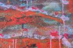 Surge #5 | Mixed Media by Joanie Gagnon San Chirico Studio. Item made of canvas & fiber