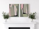 Early Spring 1 and 2 | Oil And Acrylic Painting in Paintings by Kim Painter Art. Item made of canvas compatible with contemporary and coastal style