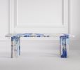 Suminagashi table | Dining Table in Tables by DONNA Furniture. Item composed of wood compatible with contemporary and modern style