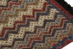 Rug & Kilim’s Antique Tribal rug in Red, Blue, Brown & White | Area Rug in Rugs by Rug and Kilim