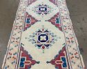 Vintage Turkish Rug Runner | Runner Rug in Rugs by Wool and Rug. Item made of wool works with country & farmhouse & mediterranean style