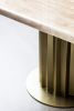 Rec Dining Table | Tables by LAGU. Item made of brass with marble