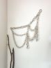 Ceramic chain wall sculpture | Wall Hangings by Asmaa Aman Tran. Item made of ceramic compatible with boho and minimalism style