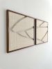 Kintsugi Diptych | Tapestry in Wall Hangings by Ana Salazar Atelier