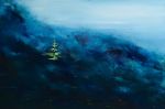 first Glimpse | Oil And Acrylic Painting in Paintings by Nilou Farzam