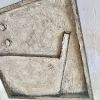 ‘Hidden’ w Patina | Sculptures by Greyya Jay. Item composed of wood and cement in minimalism or contemporary style