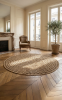 Transform Your Space with CHABKA's Natural Palm Fiber Spide | Tapestry in Wall Hangings by LA FIBRE ARTISANALE. Item made of cotton with fiber works with minimalism & contemporary style