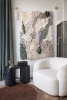 Commission Large textile wall sculpture -SAVANNA | Tapestry in Wall Hangings by Anna Baranova Art. Item made of cotton with fiber works with contemporary & modern style