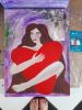 Dragoste | Oil And Acrylic Painting in Paintings by Elena Parau. Item composed of canvas compatible with contemporary and country & farmhouse style