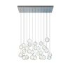 AM6609 BOCCI METEOR | Chandeliers by alanmizrahilighting | New York in New York. Item composed of metal & glass
