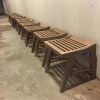 Slatted Stool | Chairs by Yoshihara Furniture Co. | Fat's Chicken and Waffles in Seattle. Item made of wood