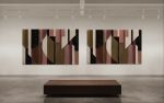 Layered Fiber Canvas No.11 | Macrame Wall Hanging in Wall Hangings by Vita Boheme Studio