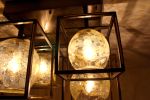 Gabbietta | Pendants by Illuminata Art Glass Design by Julie Conway | New York in New York. Item made of bronze with glass works with contemporary & industrial style