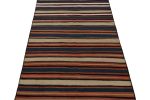 Vintage Afghani tribal Kilim runner rug, with Stripes | Area Rug in Rugs by Rug and Kilim