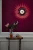 New Wave Optic Wall Sconce XL | Sconces by Marie Burgos Design and Collection. Item composed of metal and glass