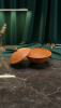 Lidded Pearwood Vessel | Hand-Turned Artisan Masterpiece | Decorative Bowl in Decorative Objects by Holzkunst Samuel Meisinger. Item made of wood works with minimalism & modern style